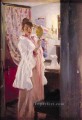 Marie en el espejo 1889 Peder Severin Kroyer